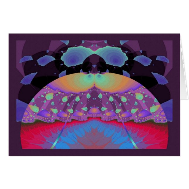 Cartão Um mundo novo (Frente Horizontal)