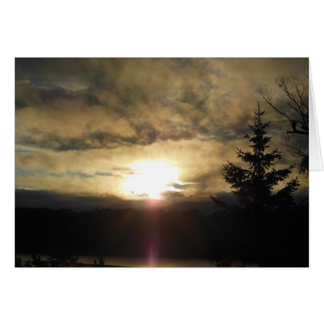 Cartão Um novo dia (Frente Horizontal)