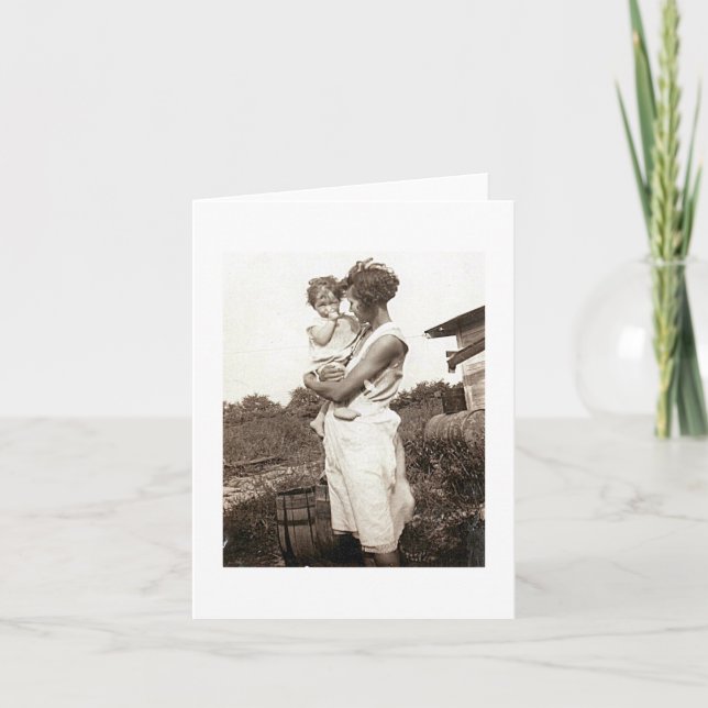 Cartão Um ode às mães (Frente)