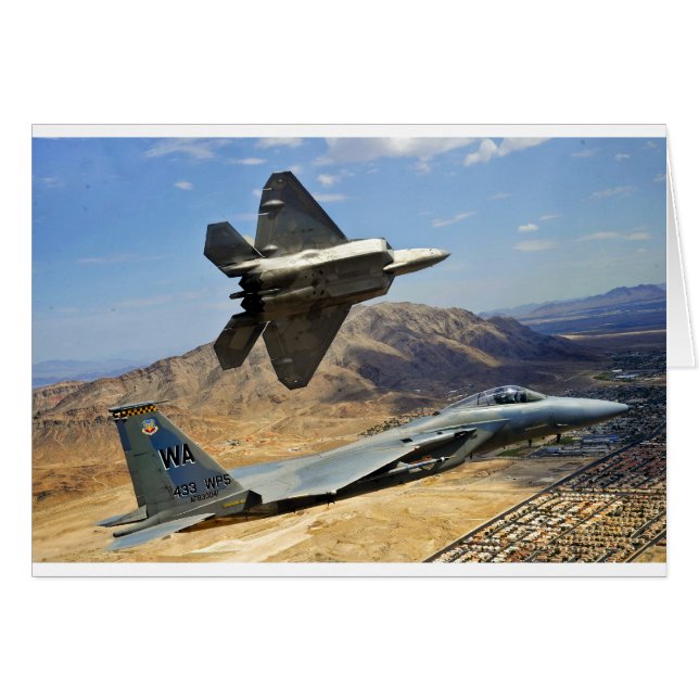 CARTÃO UM PAR DE RAPTOR (Frente Horizontal)