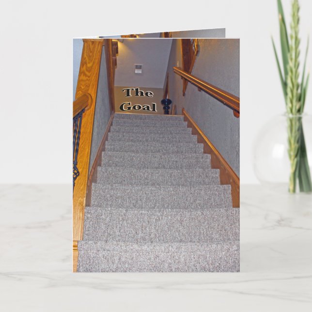 Cartão Um Passo De Cada Vez (Frente)