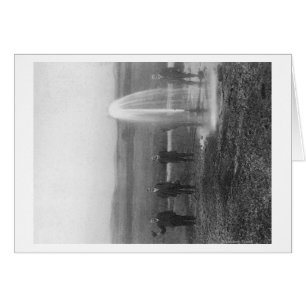 Cartão Um poço fluente no Judith BasinMontana