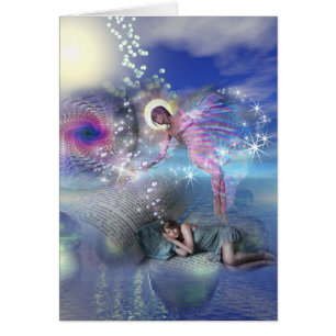 Cartão Um romance pode ser um portal para realidades para