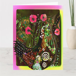 Cartão Um Toque de Beleza Surrealista