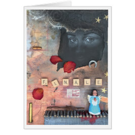 Cartão Uma bela imagem a ser quebrada