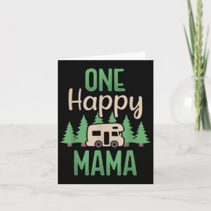 Cartão Uma Campanha Feliz Mãe Primeira Festa de aniversár