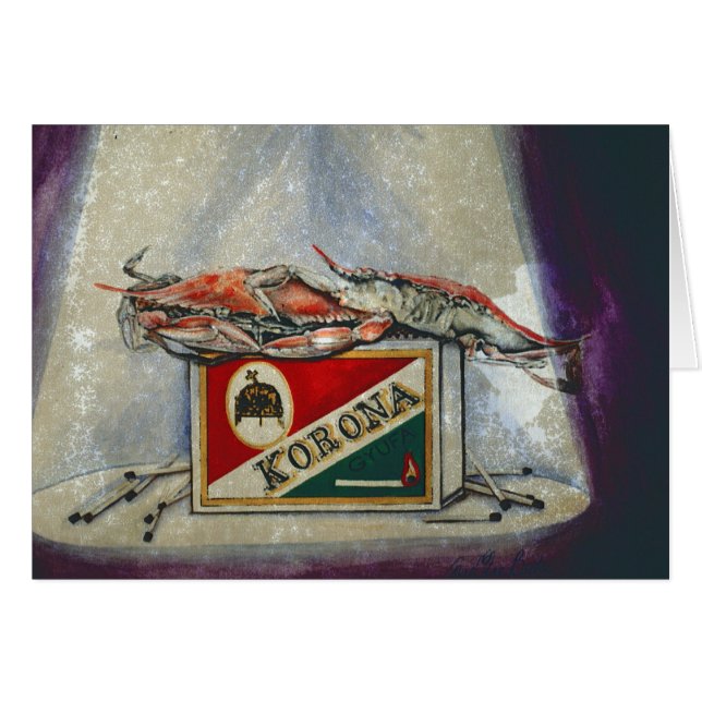 Cartão Uma Chama Antiga (Frente Horizontal)