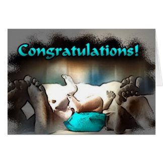 Cartão Uma chegada nova na família!