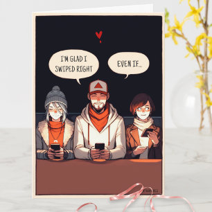 Cartão Uma citação humorística sobre o Dia de os namorado