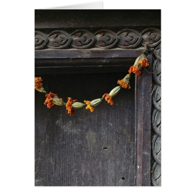 Cartão Uma entrada em Kathmandu (Frente)