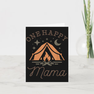 Cartão Uma feliz mamãe campista aniversário de 1 ano camp