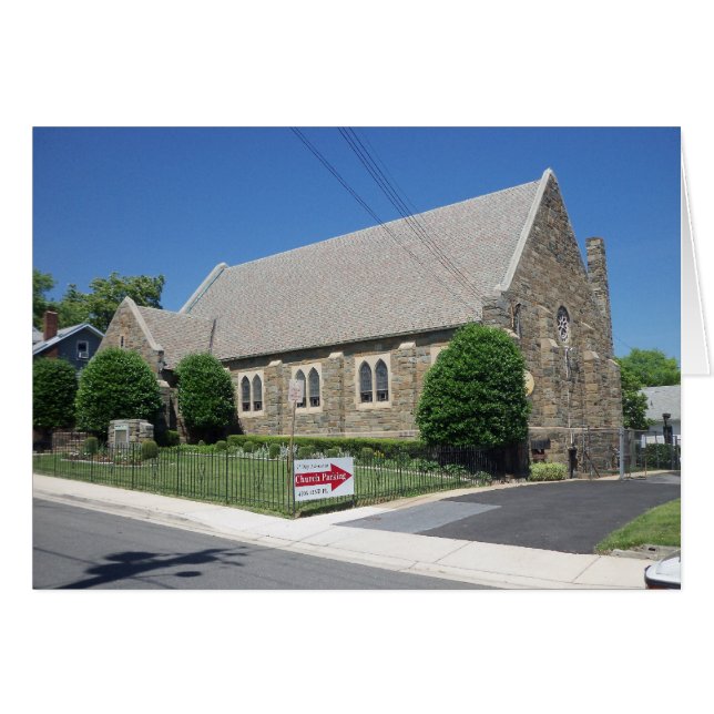 Cartão Uma Igreja Adventista (Frente Horizontal)