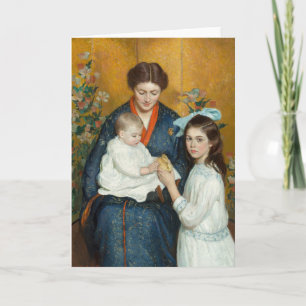 Cartão Uma manhã de Páscoa   Lilla Cabot Perry