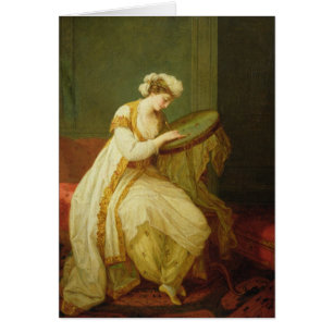 Cartão Uma mulher turca, 1773
