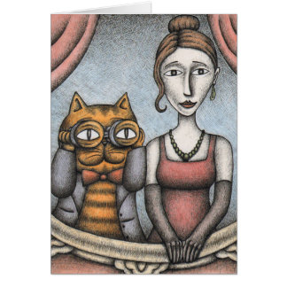 Cartão "Uma noite no Opera