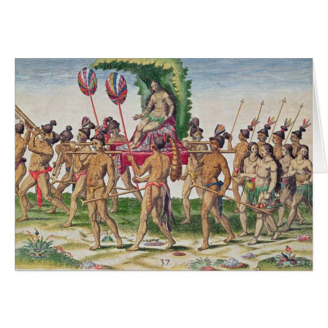 Cartão Uma noiva é levada (Frente Horizontal)