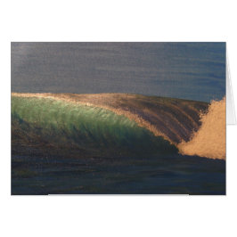 Cartão Uma onda perfeita