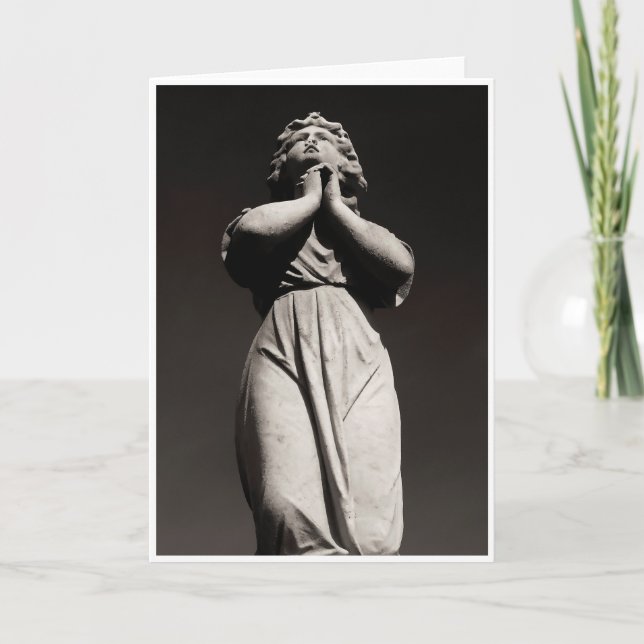 Cartão Uma oração para você (Frente)