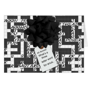 Cartão Uma palavra de 3 letras…