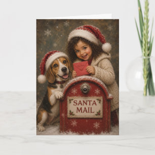 Cartão Uma Pequena Carta para o Papai Noel