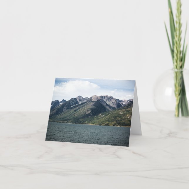 Cartão Uma placa de grande alcance (Frente)