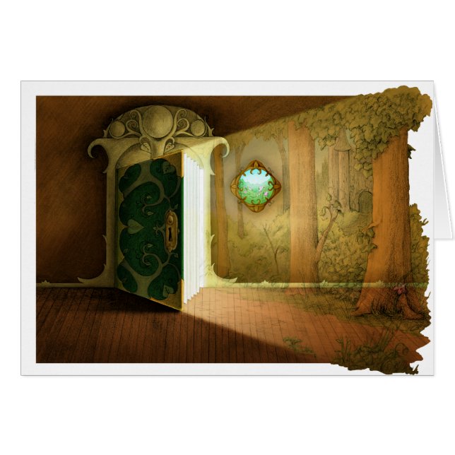 Cartão Uma porta… (Frente Horizontal)