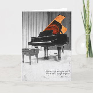 Cartão Uma realização grande