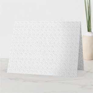 Cartão Uma superfície completamente branca e sem recursos