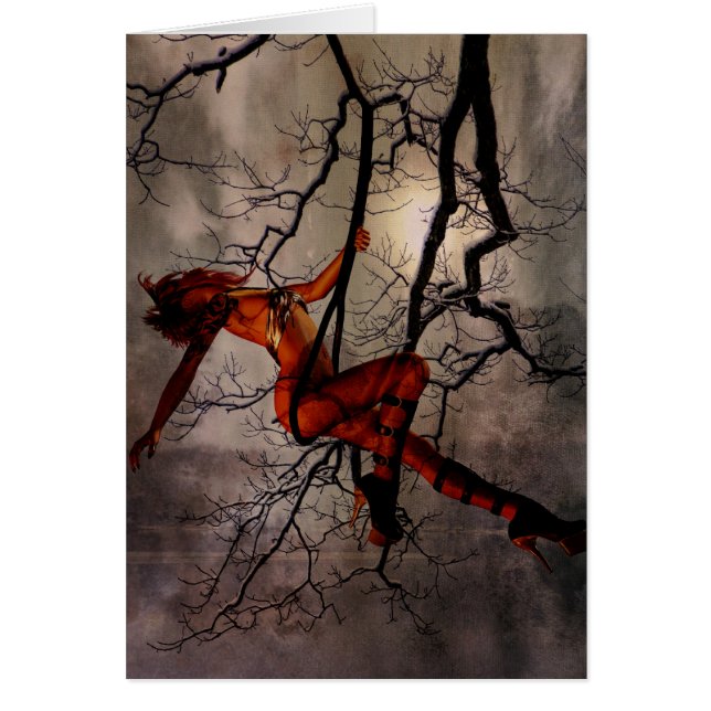 Cartão Uma vez que selvagem (Frente)