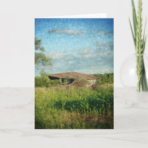 Cartão Uma vez um Barn