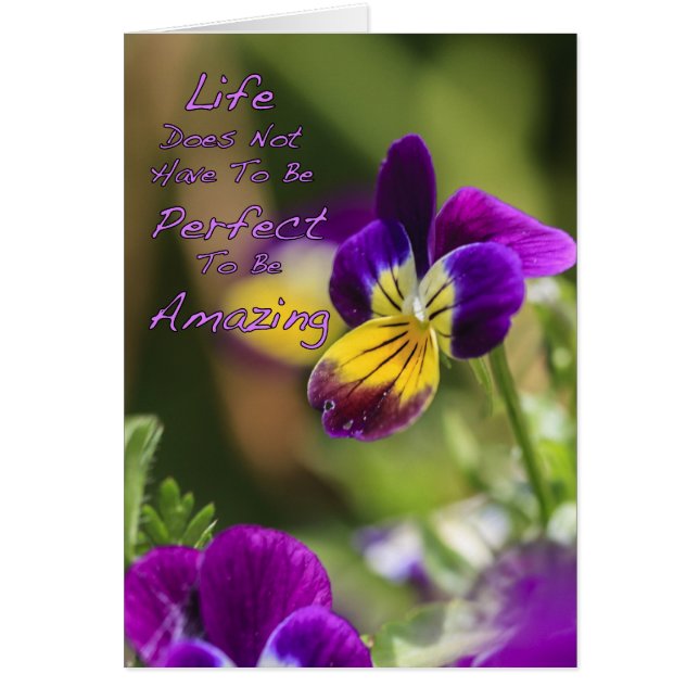 Cartão Uma Vida Incrível (Frente)