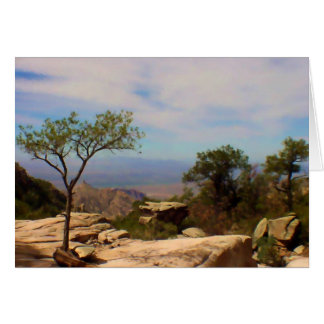 Cartão Uma Visão do Passado das Palisades