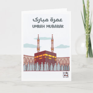 Cartão Umrah abençoada