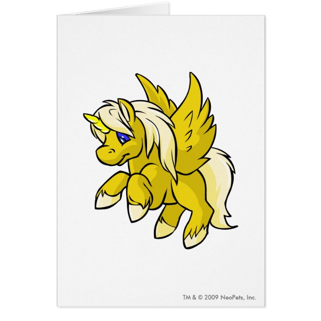 Cartão Uni amarelo (Frente)