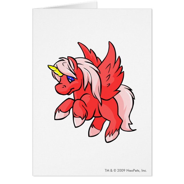 Cartão Uni vermelho (Frente)