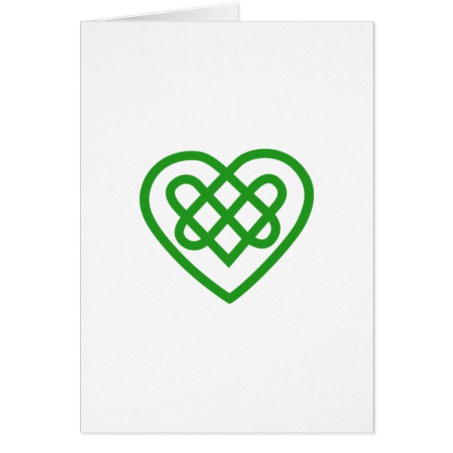 Cartão Único coração (Frente)