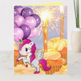 cartão Unicorn