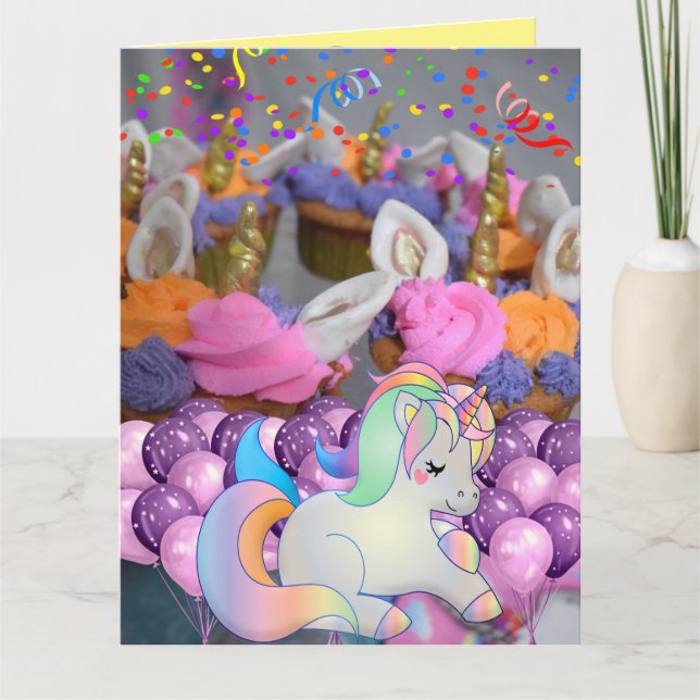 cartão Unicorn (Frente)