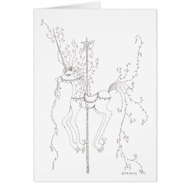 CARTÃO UNICORN (Frente)