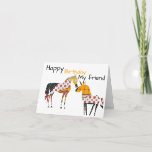 Cartão Unicorn Aniversário