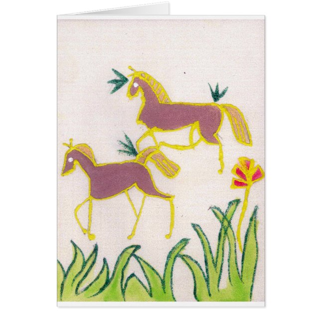 Cartão Unicorn Sunshine (Frente)