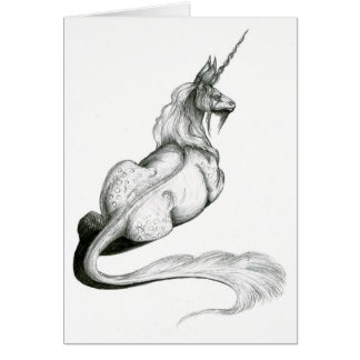 Cartão Unicórnio
