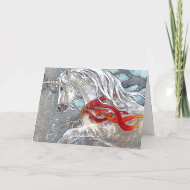 Cartão - unicórnio (Frente)
