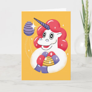 Cartão Unicórnio, Páscoa