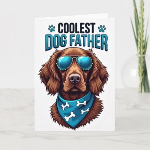 Cartão Únicos do Dia dos Pais para Cães