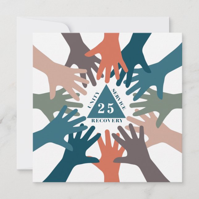 Cartão Unidade, serviço, recuperação (Frente)