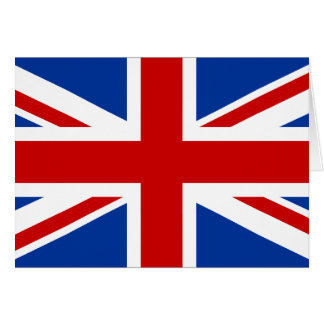 Cartão Union Jack