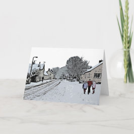 Cartão Union Street, Harthill com Woodall.