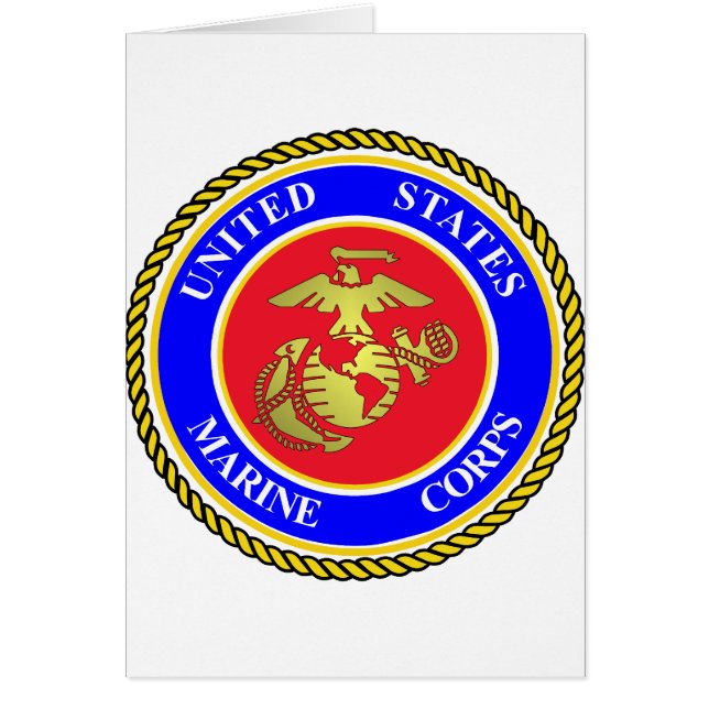 Cartão United States Marine Corps (Frente)