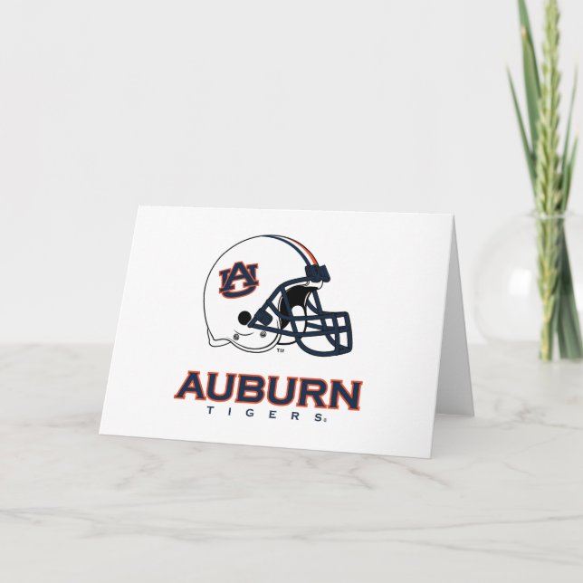 Cartão Universidade Auburn | Auburn Futebol (Frente)